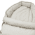 Baby Nest per navicella - nero/beige con pois