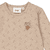 Sweatshirt Nuts About You Taupe melange