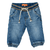 Jeans blauw denim