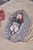 Original Almohada de lactancia con funda incluida Colección Lavanda Bamboo
