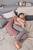 Original Almohada de lactancia con funda incluida Colección Lavanda Bamboo