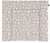Matelas à langer animaux zoo taupe 70x85 cm