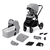 Passeggino duo EVERYDAY 2 in 1 - grigio chiaro