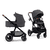 Combi kinderwagen EVERYDAY 2 in 1 donkergrijs black frame