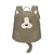 Tiny Backpack About Friends, Katze