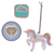 Toppe per zaino scuola, Unicorn glitter