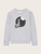 Sweatshirt Light Stone Grijs