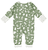 Pyjamas Granit Animals granitgrön/vit