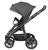 Kinderwagen Racer GTX met handrem Causal Collection little pinguïn (910) Framekleur platina