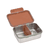 Lunch box ze stali nierdzewnej, Happy Print s karmel