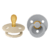 Schnuller Colour Symmetrischer Sauger Cloud & Vanilla 0-6 Monate, 2 Stk.
