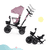 Triciclo 5 en 1 SPINSTEP, rosa palo