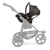 Babyschale Pixel by Avionaut schwarz