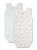 Body pack double blanc/bleu clair