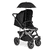 Ombrello parasole per passeggino Sunny Collezione 2023, nero