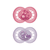 Schnuller Original Matt Silikon 16+ Monate 2 Stk. in rosa/lila