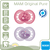 Original Succhietto in silicone Matt 16+ mesi 2 pezzi in rosa/viola