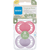 Sucette Original Pure silicone 16 mois+, rose/violet, lot de 2