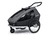 Rimorchio bici e passeggino 2 in 1 Kid Keeke 2 Mountain Grey