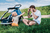 Rimorchio bici e passeggino 2 in 1 Kid Keeke 2 Mountain Grey