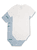 Bodysuit Twin Pack Crocodile vaaleansininen/valkoinen
