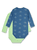 Body double pack S child crapaud vert clair/bleu