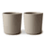 Taza 200 ml 2 piezas, Vainilla