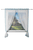 BeBes Collection Rideaux papillon 3D menthe 100x170 cm 2 pièces