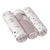 LÄSSIG Ściereczki muślinowe L 3-pack Tiny Farmer Speckles