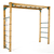 Houten speelstructuur Monkey Bars