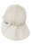 Peaked cap met nekbescherming beige