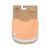 Bavoir bébé scratch abricot gris clair beige lot de 3