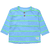 Shirt light blue gestreift