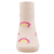 Lot de 4 chaussettes arc-en-ciel/cœurs