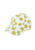 Baseball-Cap Blumen weiß