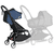 Kinderwagen YOYO 6+ connect White mit Textilset Air France Blue