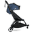 Kinderwagen YOYO 6+ connect White mit Textilset Air France Blue