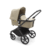 Klapvogn Fox Cub med barneseng og sæde Black /Desert Beige