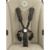Klapvogn Fox Cub med barneseng og sæde Black /Desert Beige