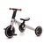 Rower trójkołowy 4TRIKE, silver szary