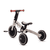 Trehjulet cykel 4TRIKE, silver grå