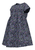Šaty Nmfdotta Dark Sapphire