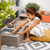 Sandkasten "Flexy Style", warmgrau-lachs