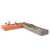 Sandkasten "Flexy Style", warmgrau-lachs
