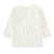 Shirt pearl white gedessineerd