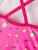 Costume da bagno Nmfziza Sangria Sunset