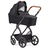 Kombikinderwagen FX4 Soft+ Style Babywannen Set schwarz