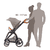Kombivagn FX4 Soft+ Style Liggdel set taupe