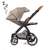 Kombivagn FX4 Soft+ Style Liggdel set taupe