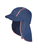 Chapeau de bain bleu graphite